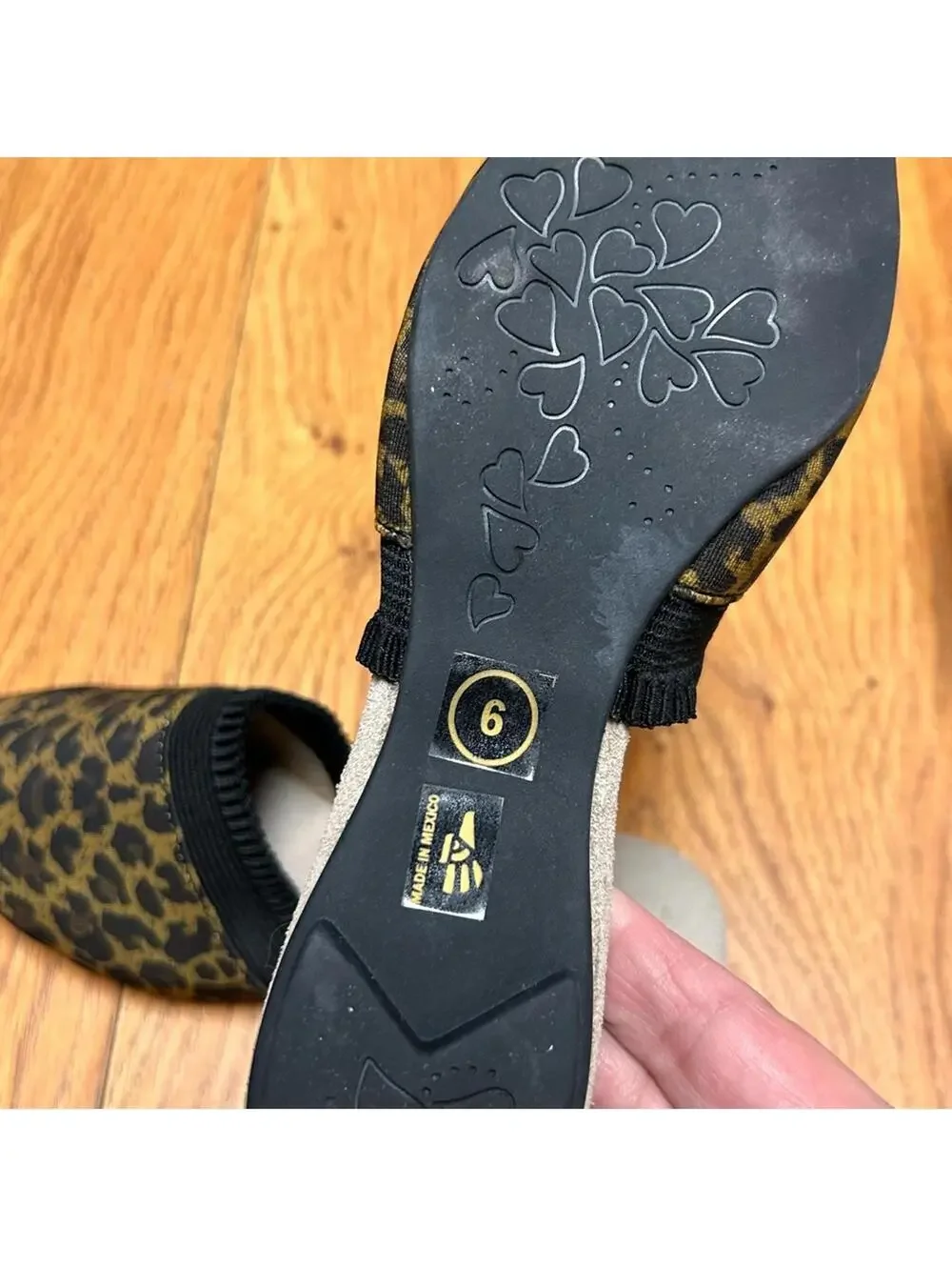 Charleston Shoe Company Leopard Print Slide Mule “Blakely” | Size 6 EU 37 NEW